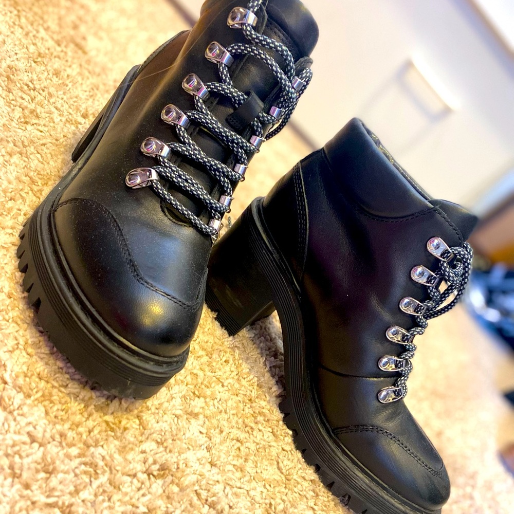 Marc Fisher Lanie Combat Boot